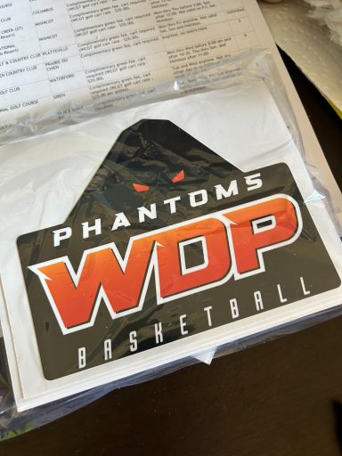 West DePere Phantoms stickers